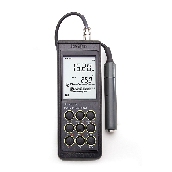 Кондуктометр HANNA HI9835