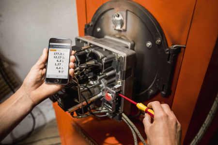 Комплект Testo 330i для анализа дымовых газов