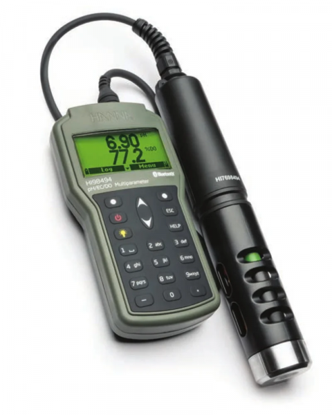 Портативный измеритель рН/проводимости/кислорода с Bluetooth HANNA HI98494