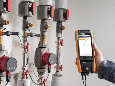Комплект Testo 300, СО без Н2-компенсации - Комплект testo 300 без H2-компенсации: анализатор дымовых газов (O2, CO до 4000 ppm)