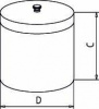 Контейнер Bochem с крышкой, 2500 мл, нержавеющая сталь (Артикул 8588)