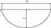 Чаша Bochem испарительная, с носиком, 100 мл, никель (Артикул 8023)