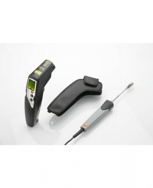 Testo 830-T4 - Инфракрасный термометр с 2-х точечным лазерным целеуказателем (оптика 30:1)