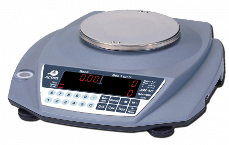 Счетные весы Acom JW-1C-2000 RS-232